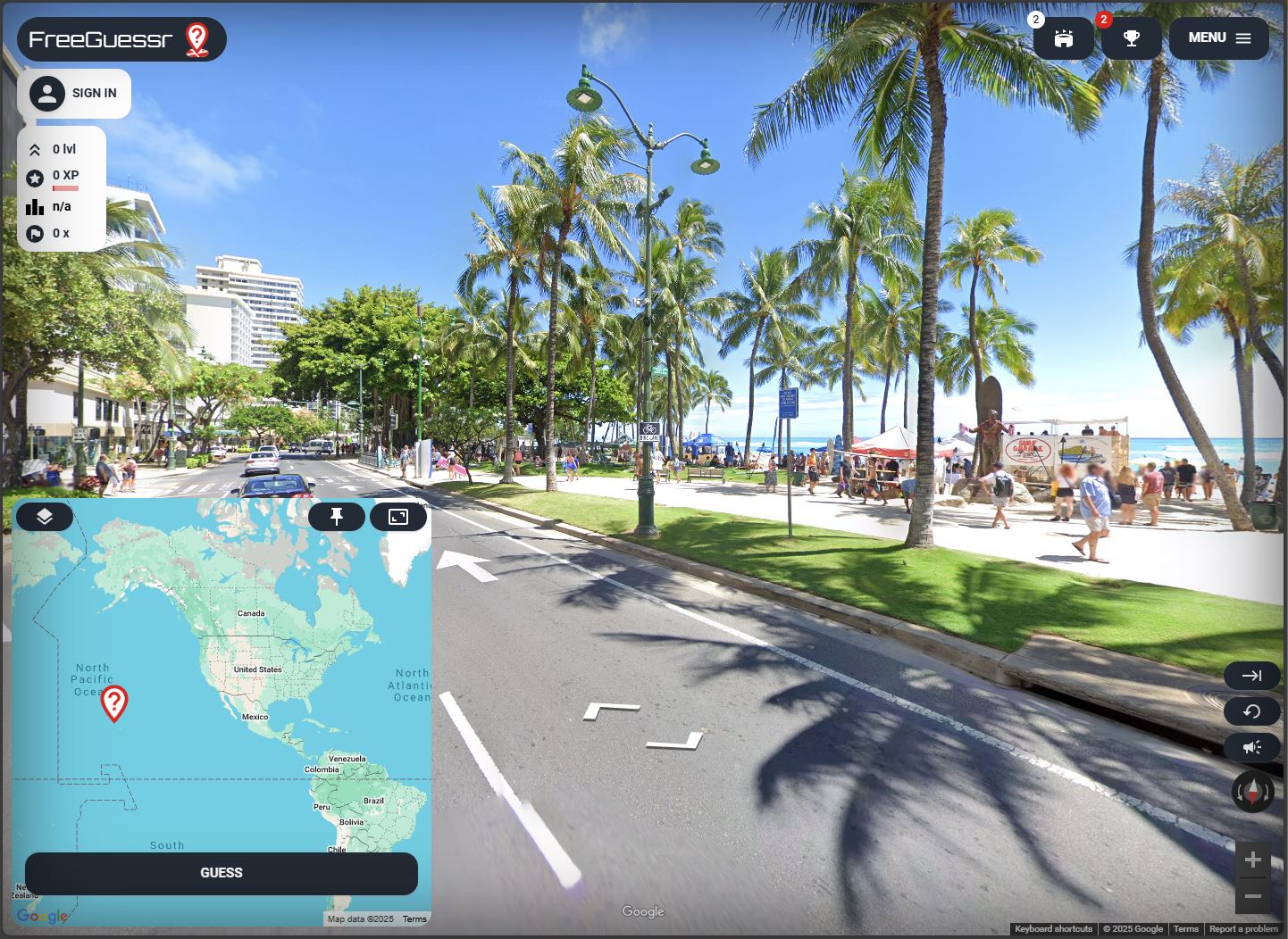 FreeGuessr Ilmainen GeoGuessr vaihtoehto